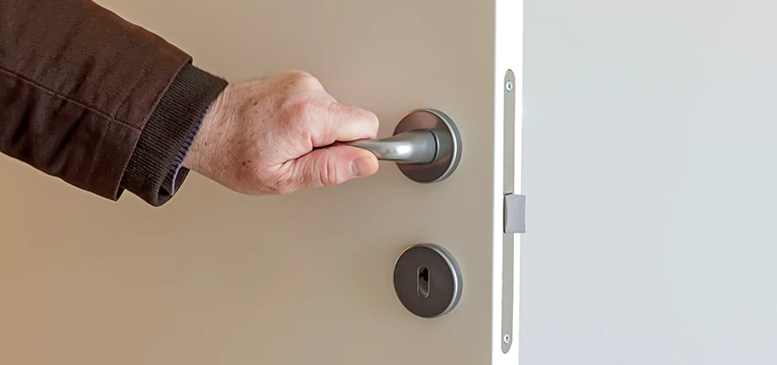 Restroom Locks Privacy Bolt Installation in Carlsbad, California